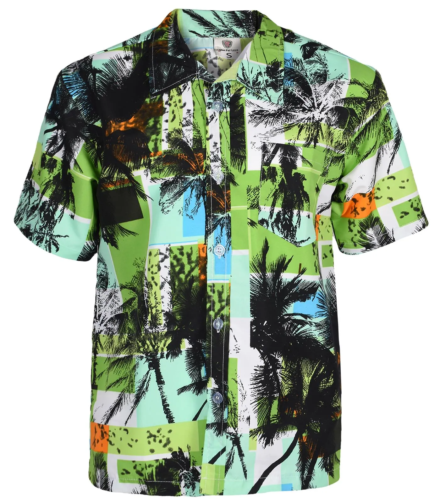 2 Pack Mens Beach Theme Hawaiian Shirts