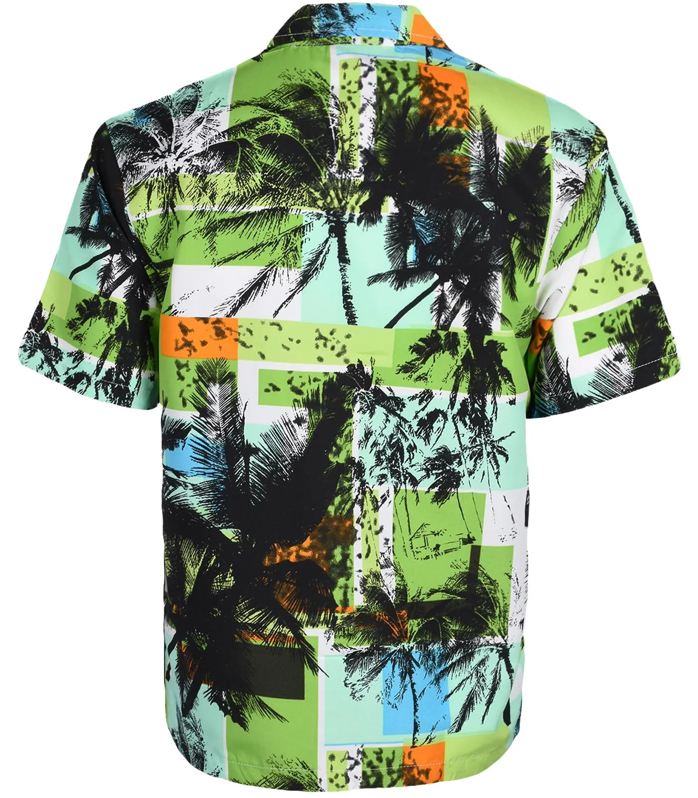 2 Pack Mens Beach Theme Hawaiian Shirts