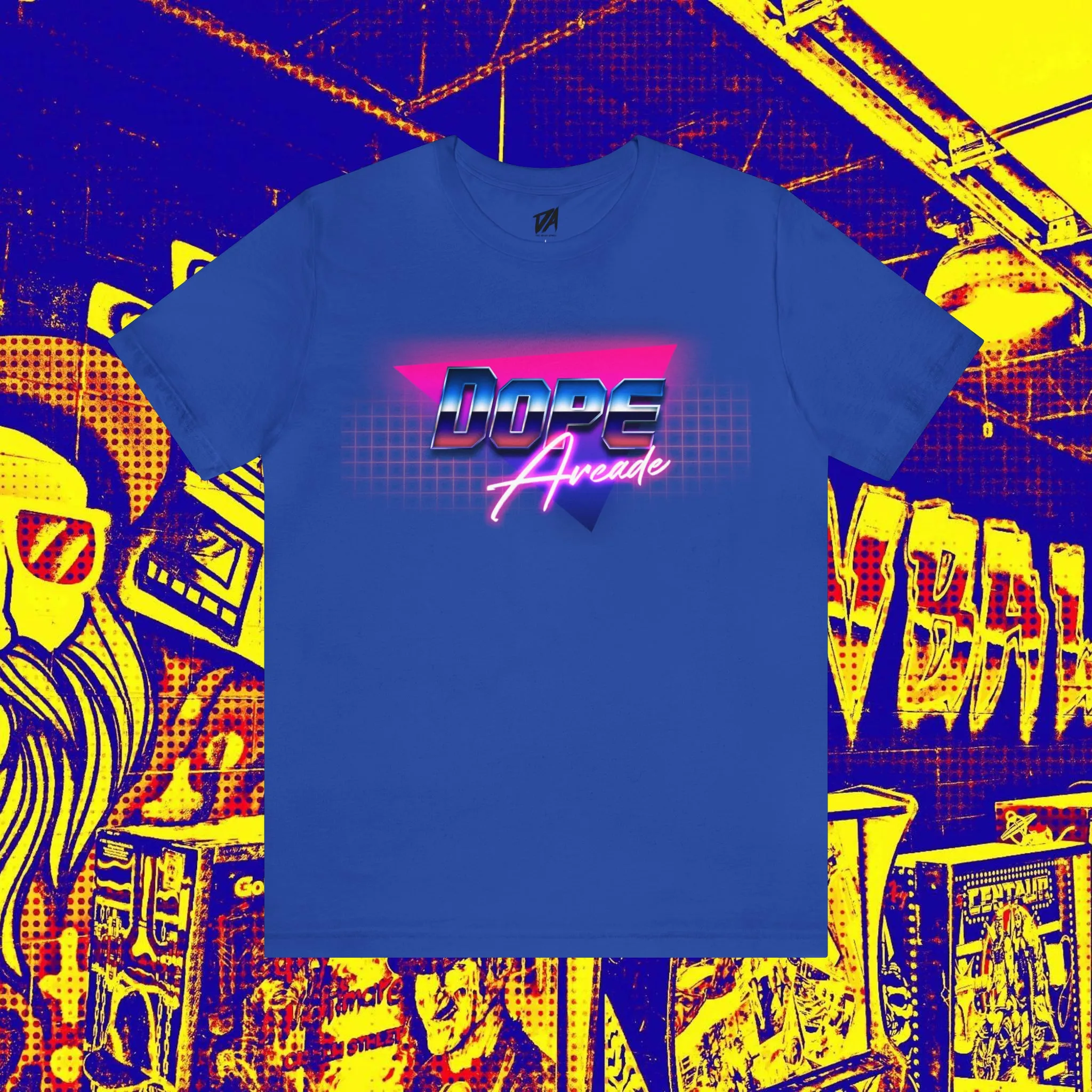 80's Neon Short Sleeve Tee