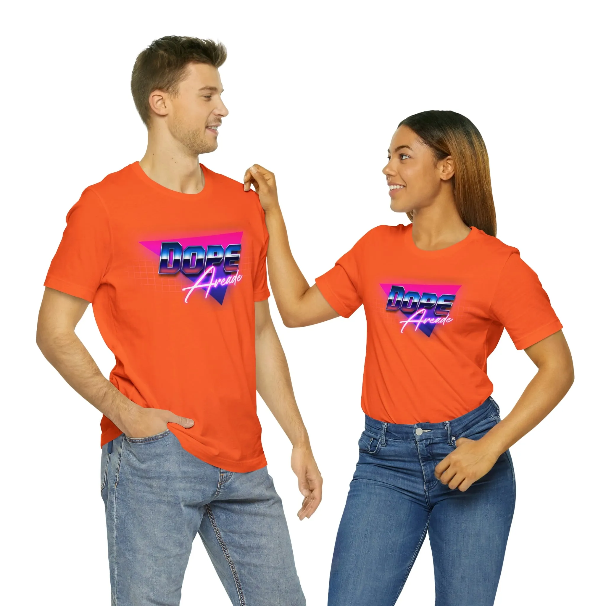 80's Neon Short Sleeve Tee