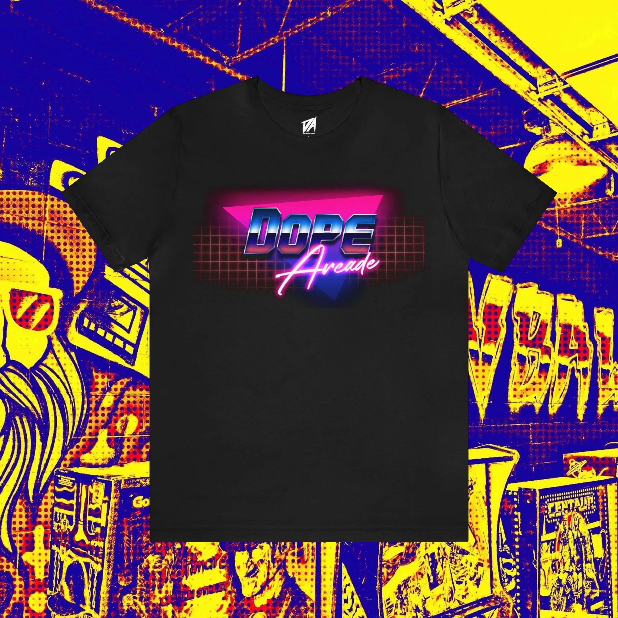 80's Neon Short Sleeve Tee