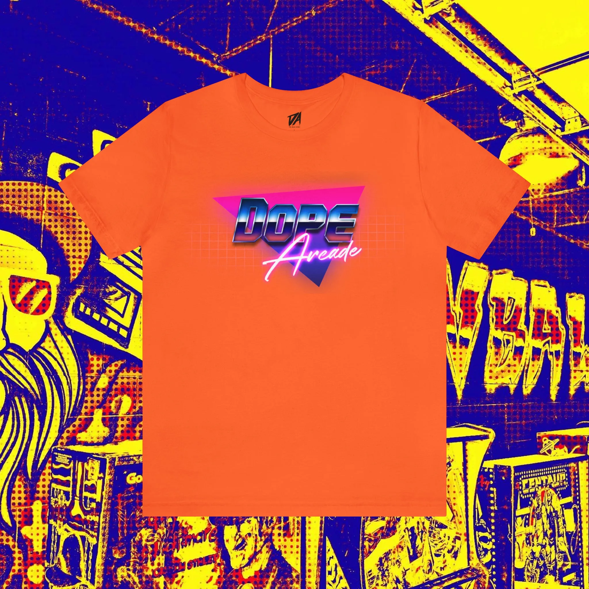 80's Neon Short Sleeve Tee