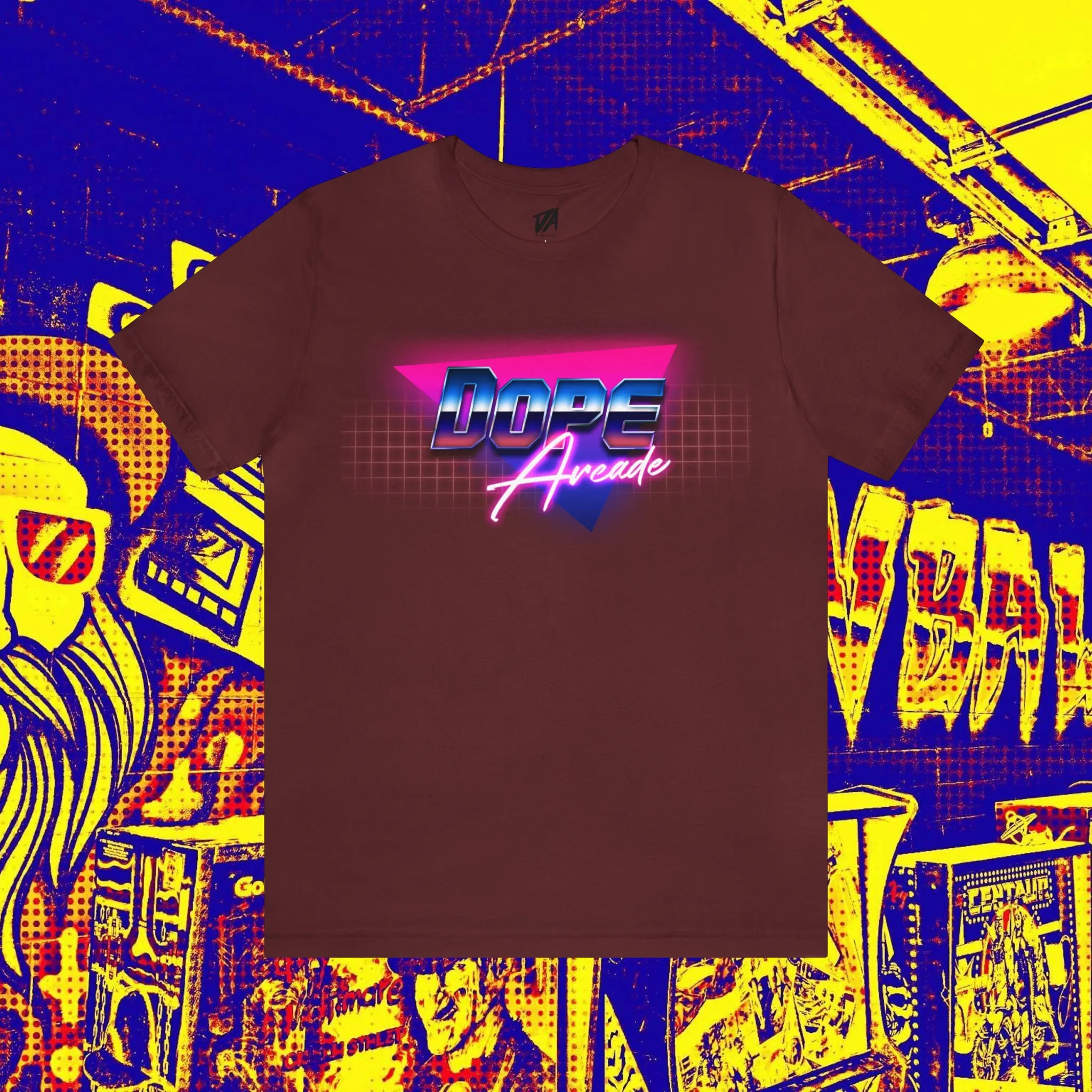 80's Neon Short Sleeve Tee