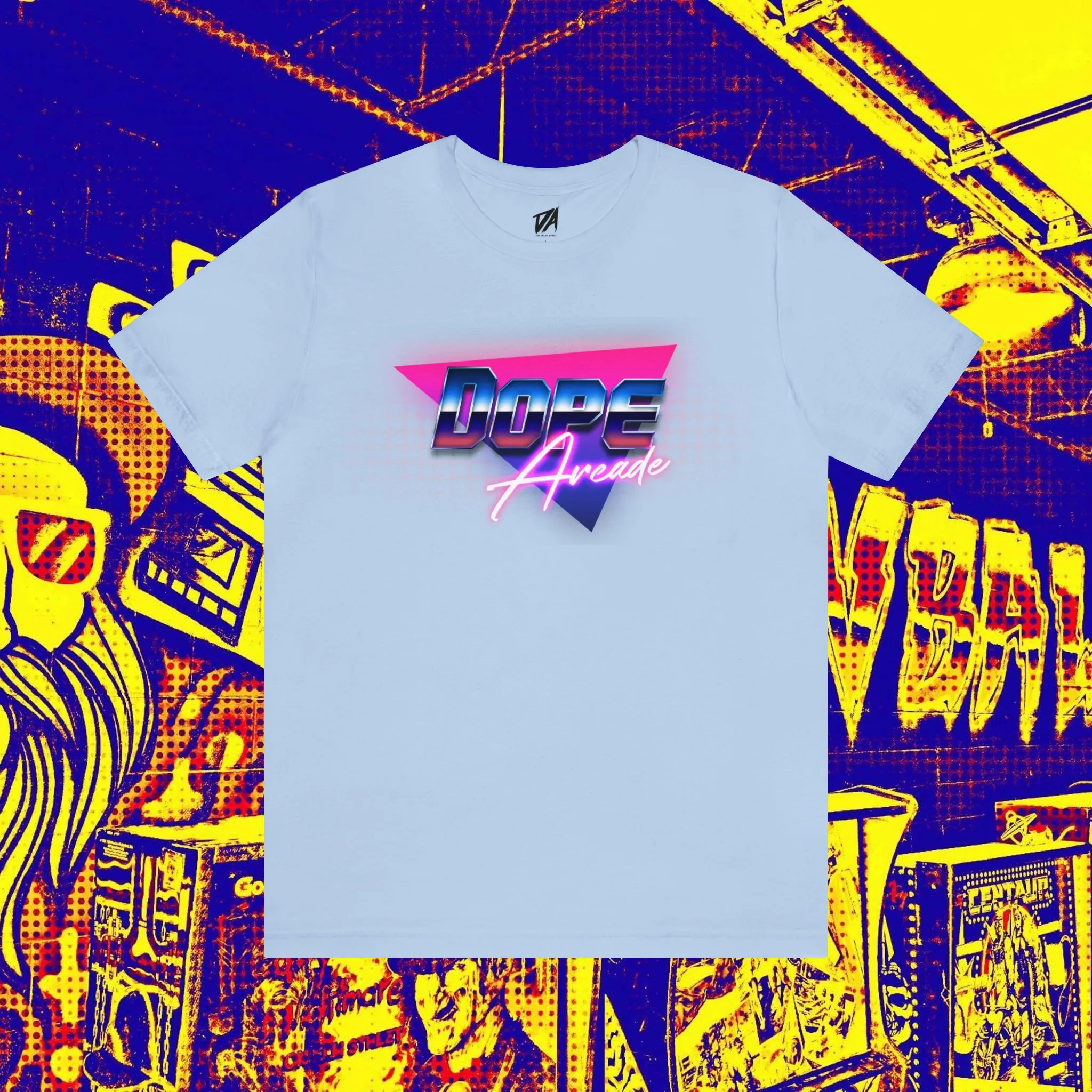 80's Neon Short Sleeve Tee