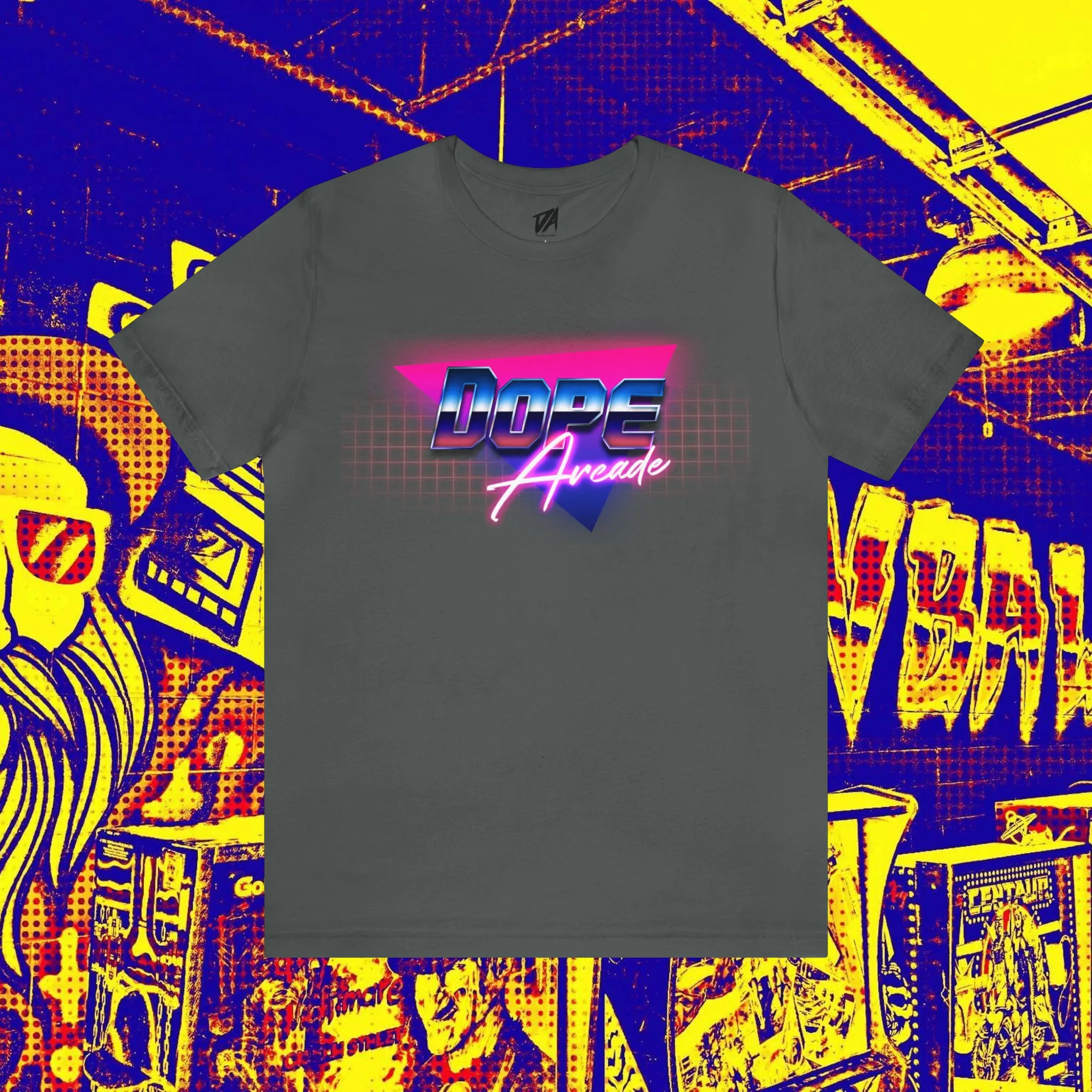 80's Neon Short Sleeve Tee