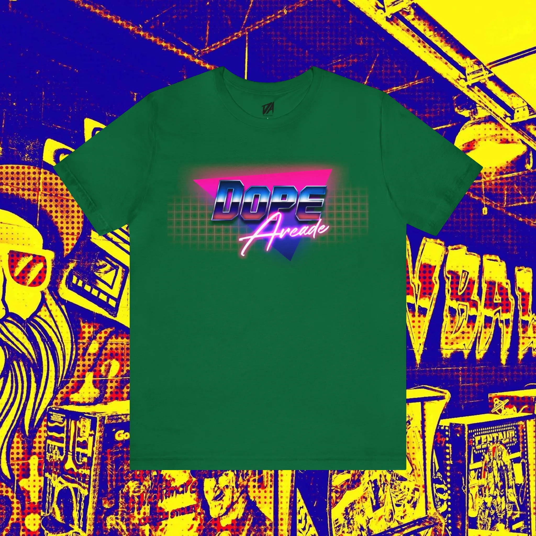 80's Neon Short Sleeve Tee