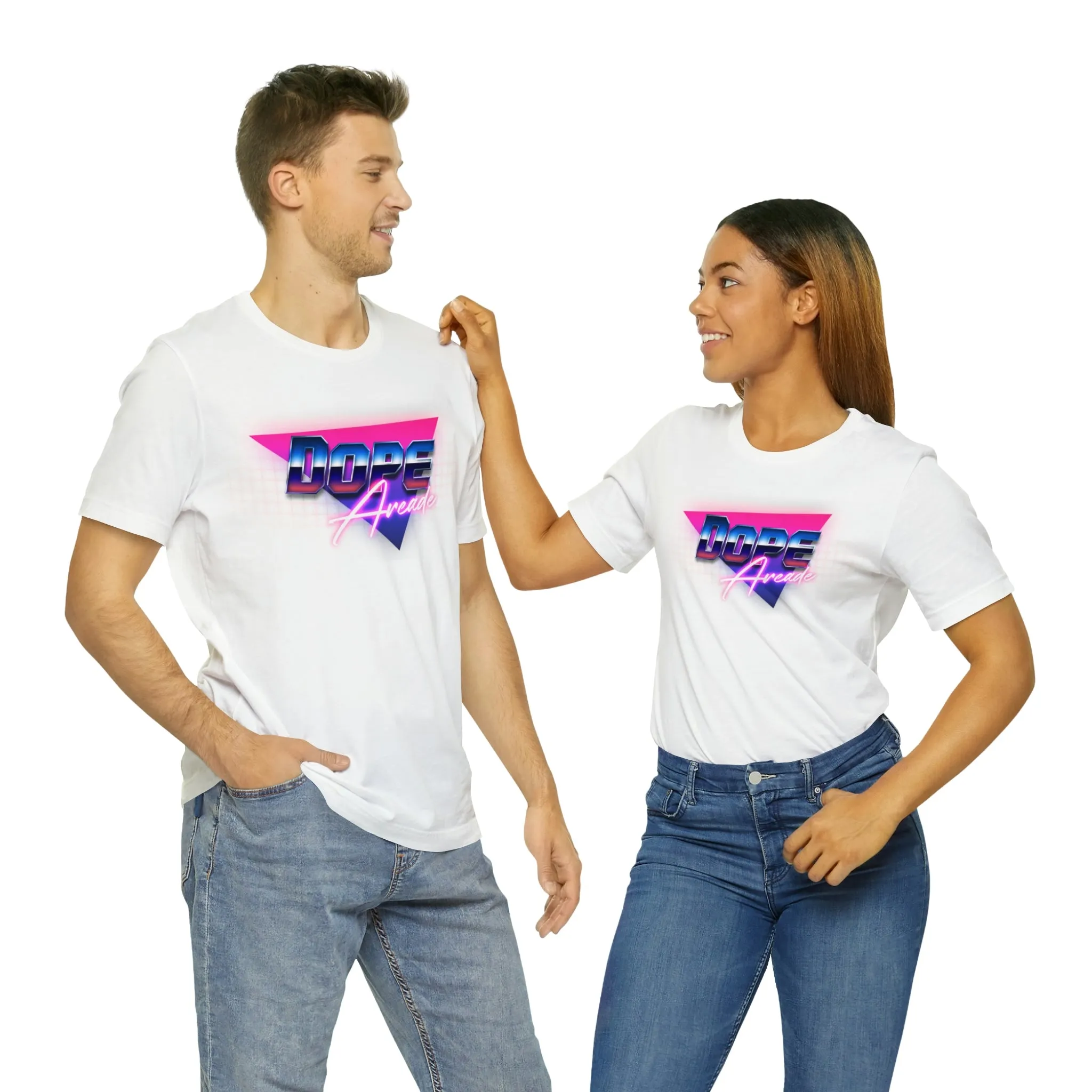 80's Neon Short Sleeve Tee