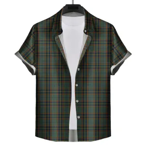 Antrim County Ireland Tartan Short Sleeve Button Down Shirt