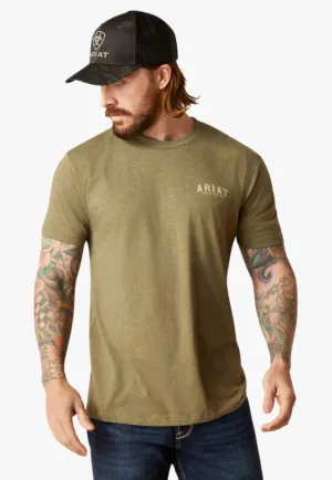 Ariat Mens Western Vertical Flag T-Shirt