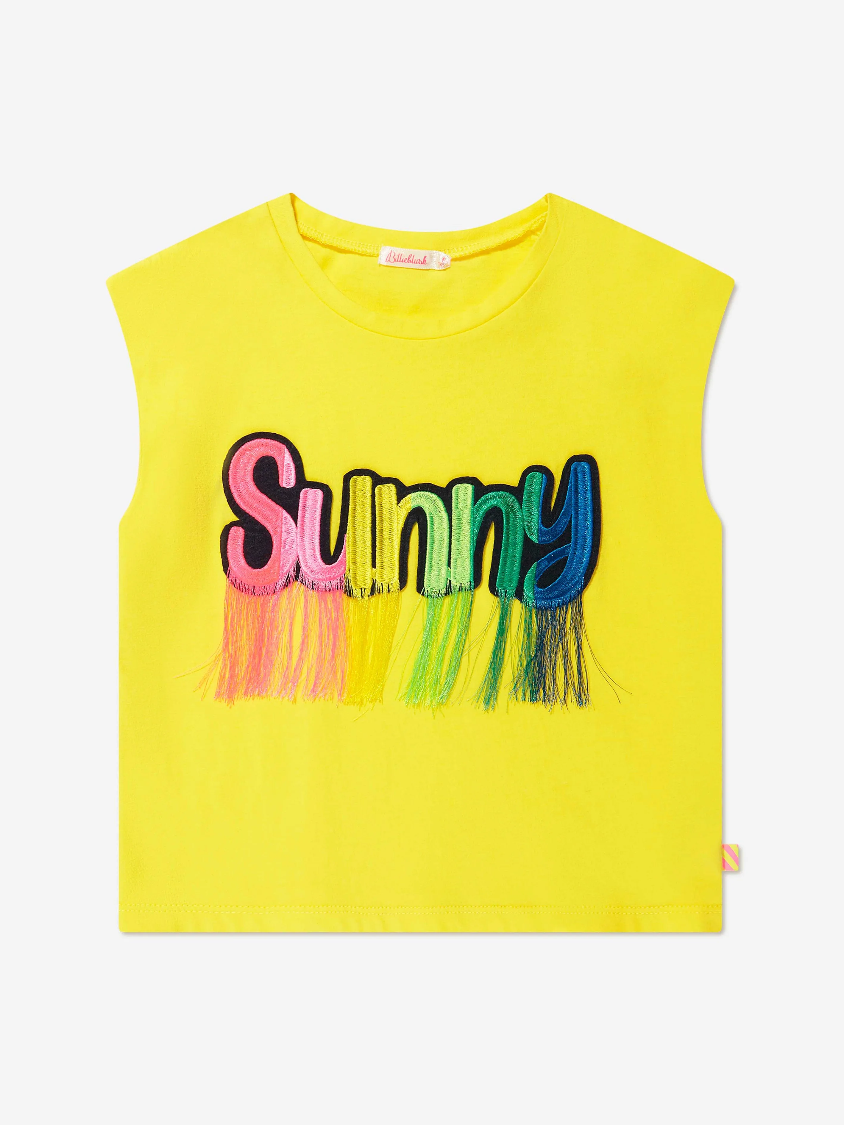 Billieblush Girls Sunny T-Shirt in Yellow