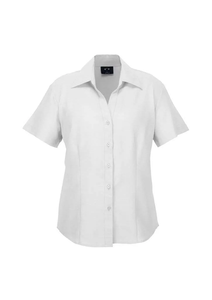 Biz Collection Women’s Plain Oasis Short Sleeve Shirt Lb3601