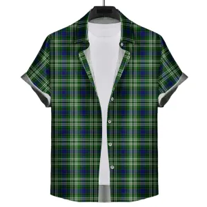 Blackadder Tartan Short Sleeve Button Down Shirt