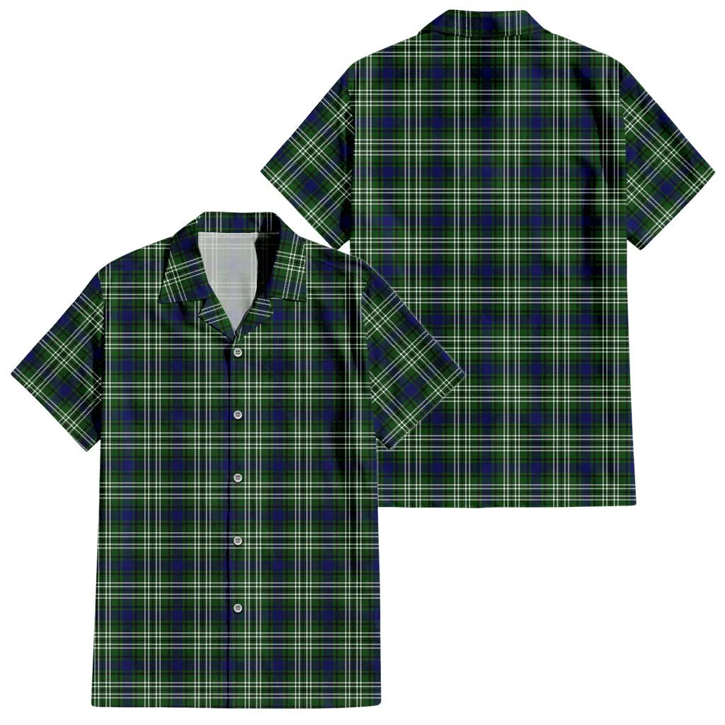 Blackadder Tartan Short Sleeve Button Down Shirt