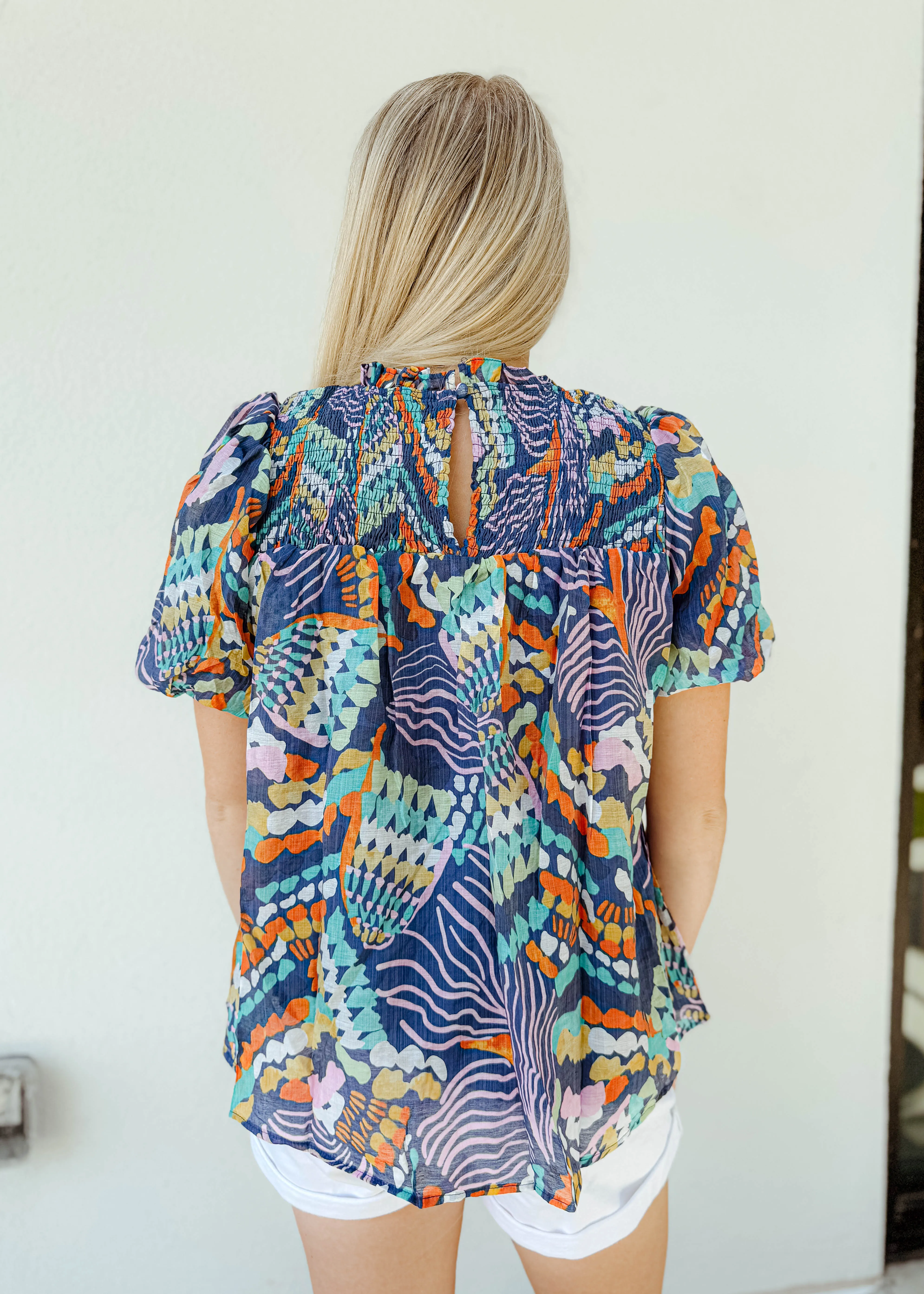 Blaire Printed Top