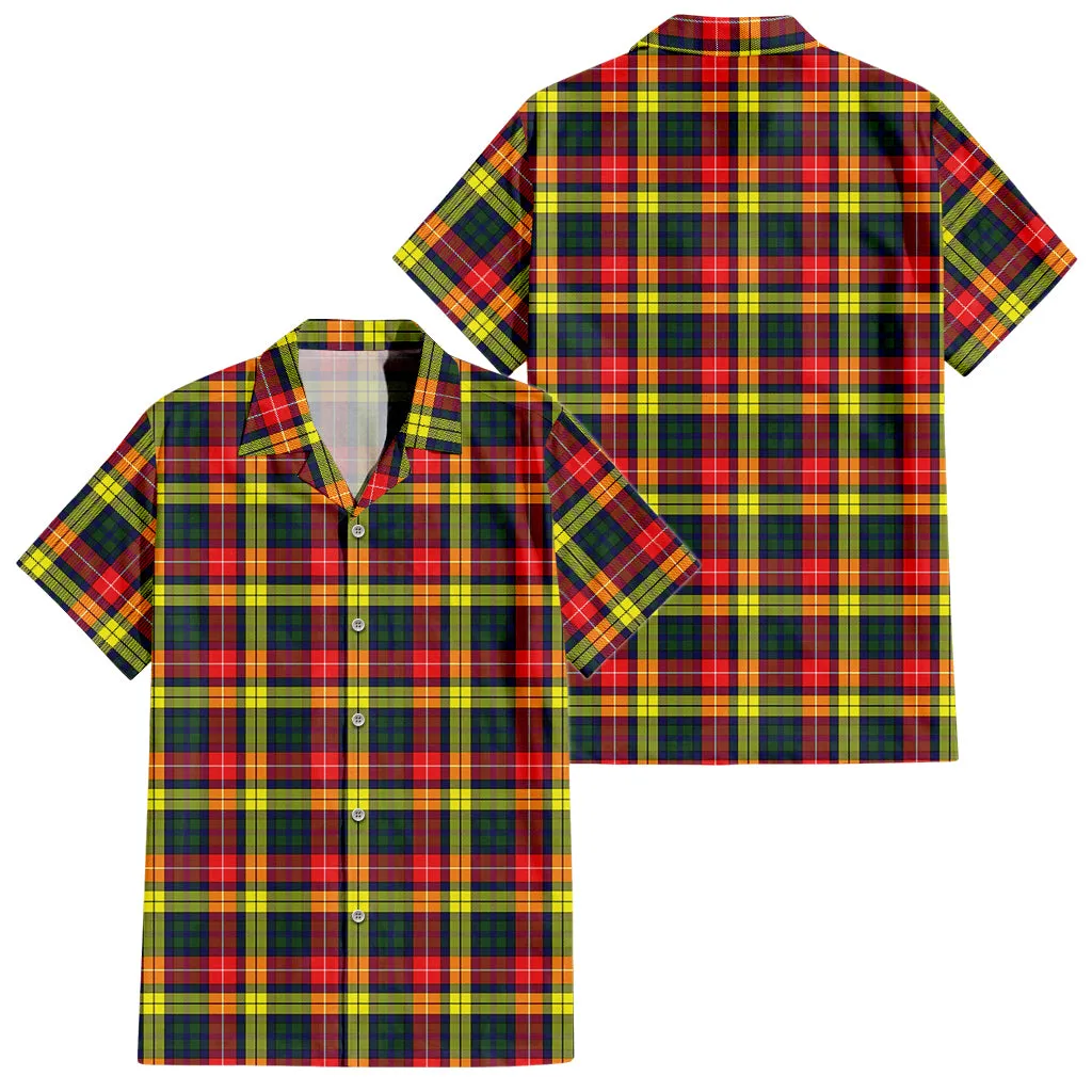 Buchanan Modern Tartan Short Sleeve Button Down Shirt