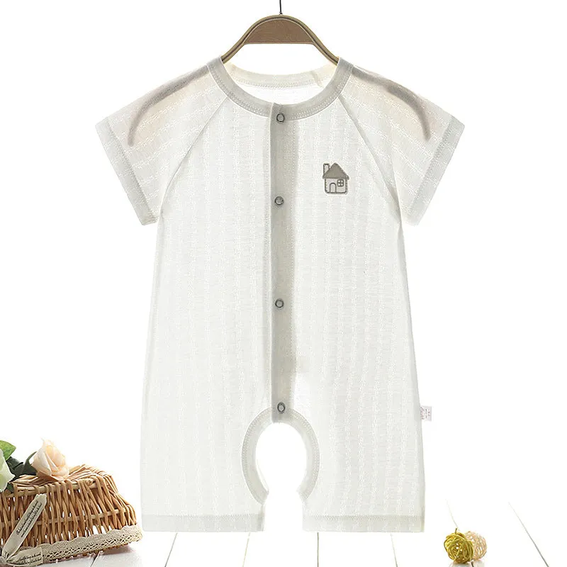 Comfortable Baby's One-Piece Summer Clothes | Pure Cotton Infant Pajamas