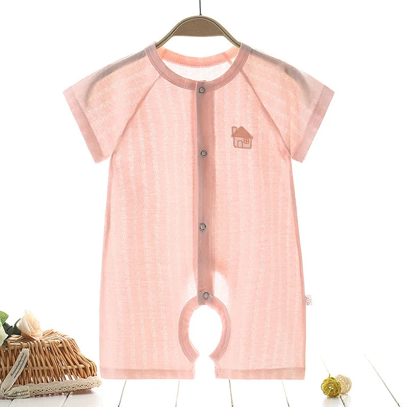 Comfortable Baby's One-Piece Summer Clothes | Pure Cotton Infant Pajamas