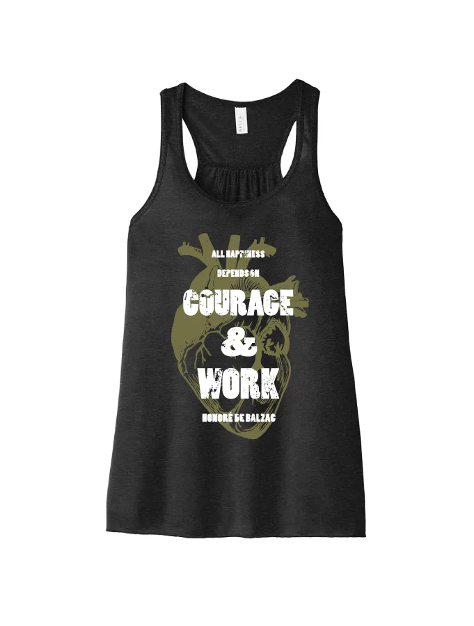 Courage & Victory · Racerback Tank