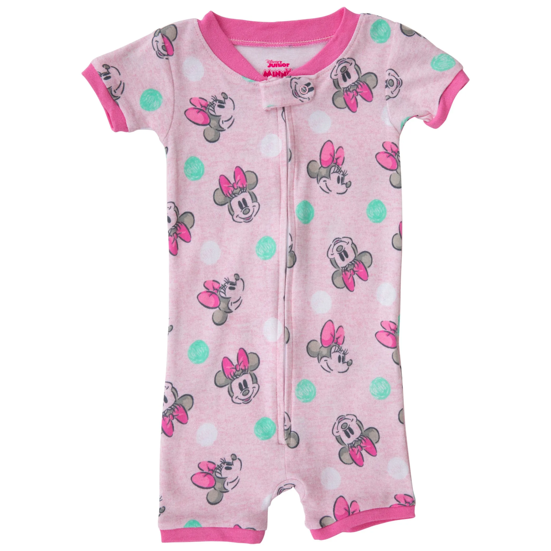 Disney Classic Minnie Mouse Short Sleeve Onesie Romper