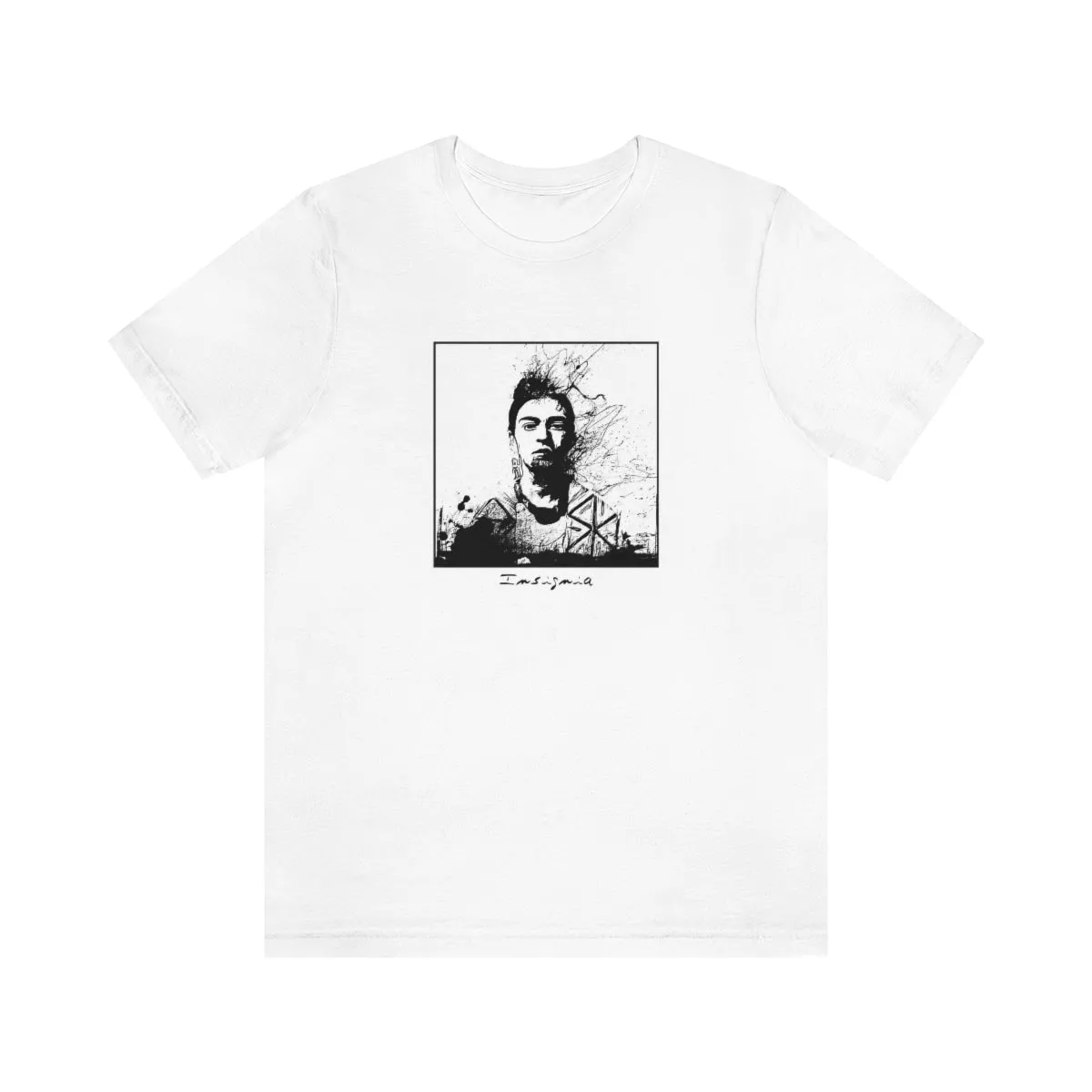 FRIDA REBEL Unisex Jersey Short Sleeve Tee by Insignia