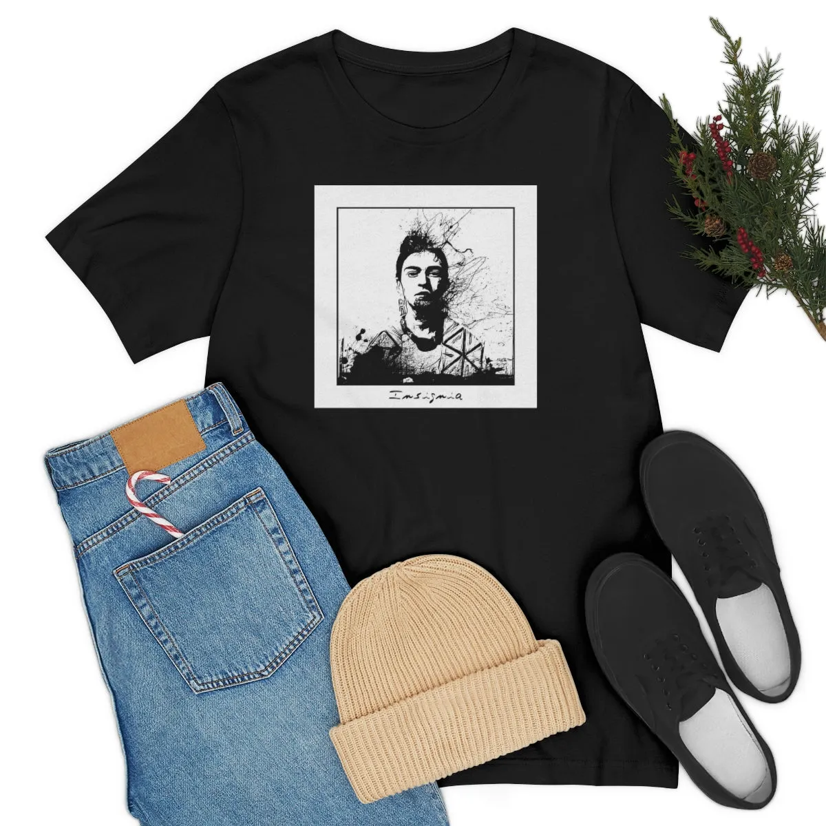 FRIDA REBEL Unisex Jersey Short Sleeve Tee by Insignia