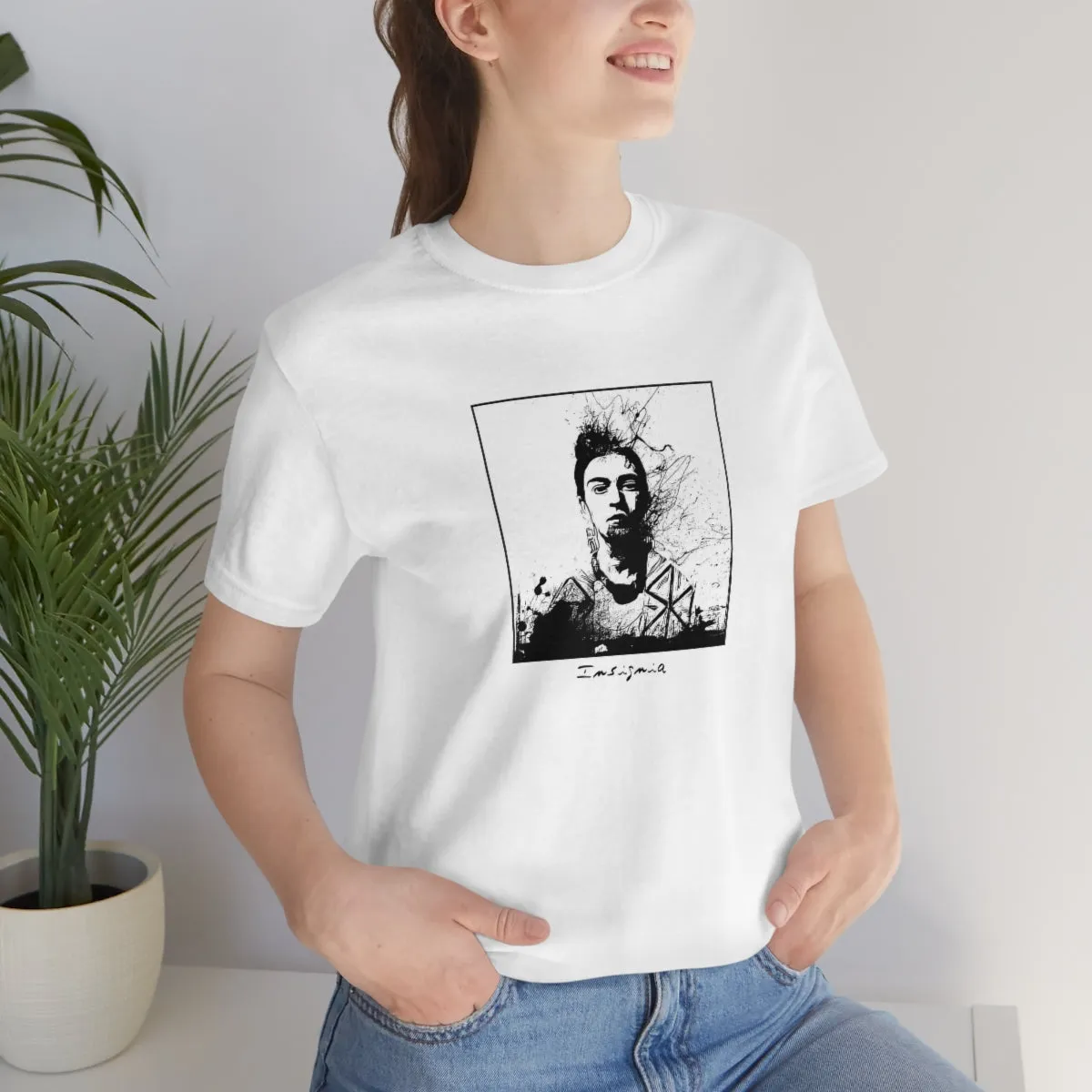 FRIDA REBEL Unisex Jersey Short Sleeve Tee by Insignia