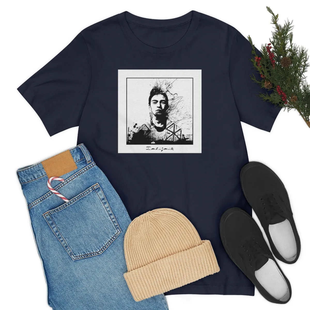 FRIDA REBEL Unisex Jersey Short Sleeve Tee by Insignia