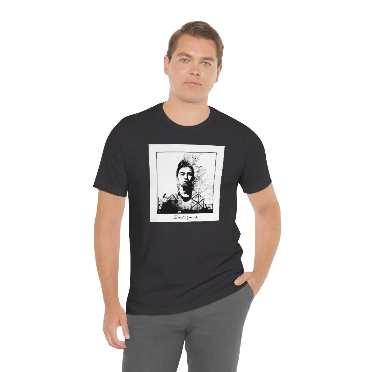 FRIDA REBEL Unisex Jersey Short Sleeve Tee by Insignia