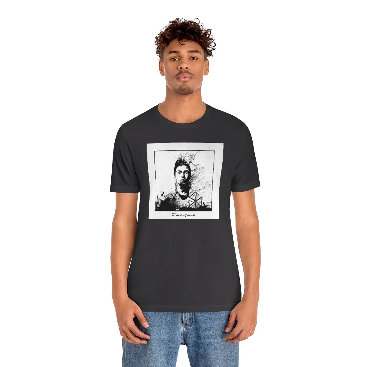 FRIDA REBEL Unisex Jersey Short Sleeve Tee by Insignia