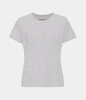 Light grey short sleeve bamboo T-shirt