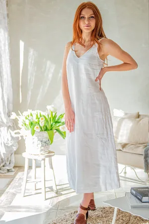 Linen Slip Dress