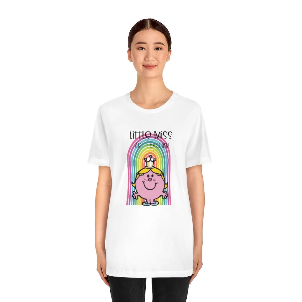 Little Miss Art Teacher Shirt