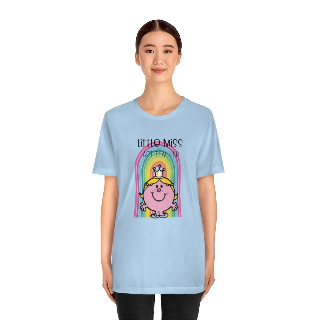 Little Miss Art Teacher Shirt