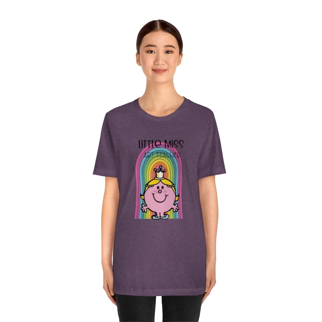 Little Miss Art Teacher Shirt