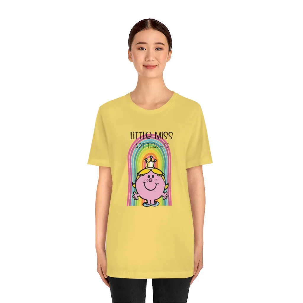 Little Miss Art Teacher Shirt