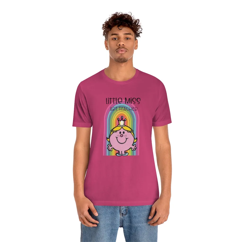 Little Miss Art Teacher Shirt