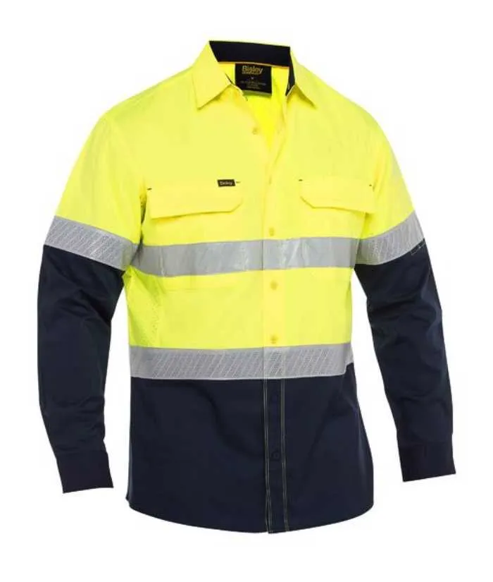 Mens X Airflow Hi Vis Taped, Stretch Ripstop Shirt