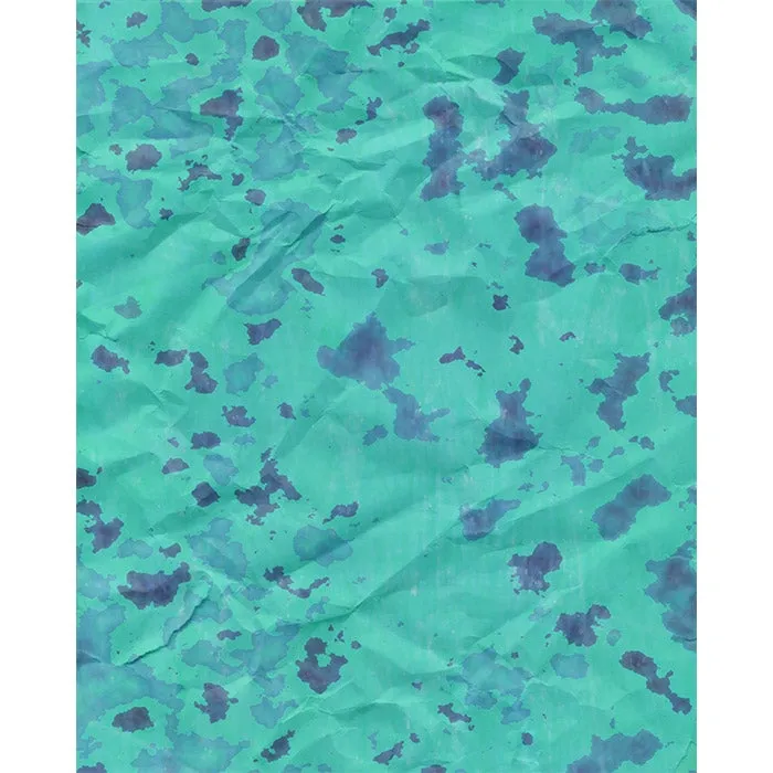 Ocean Blue Fabric Printed Backdrop