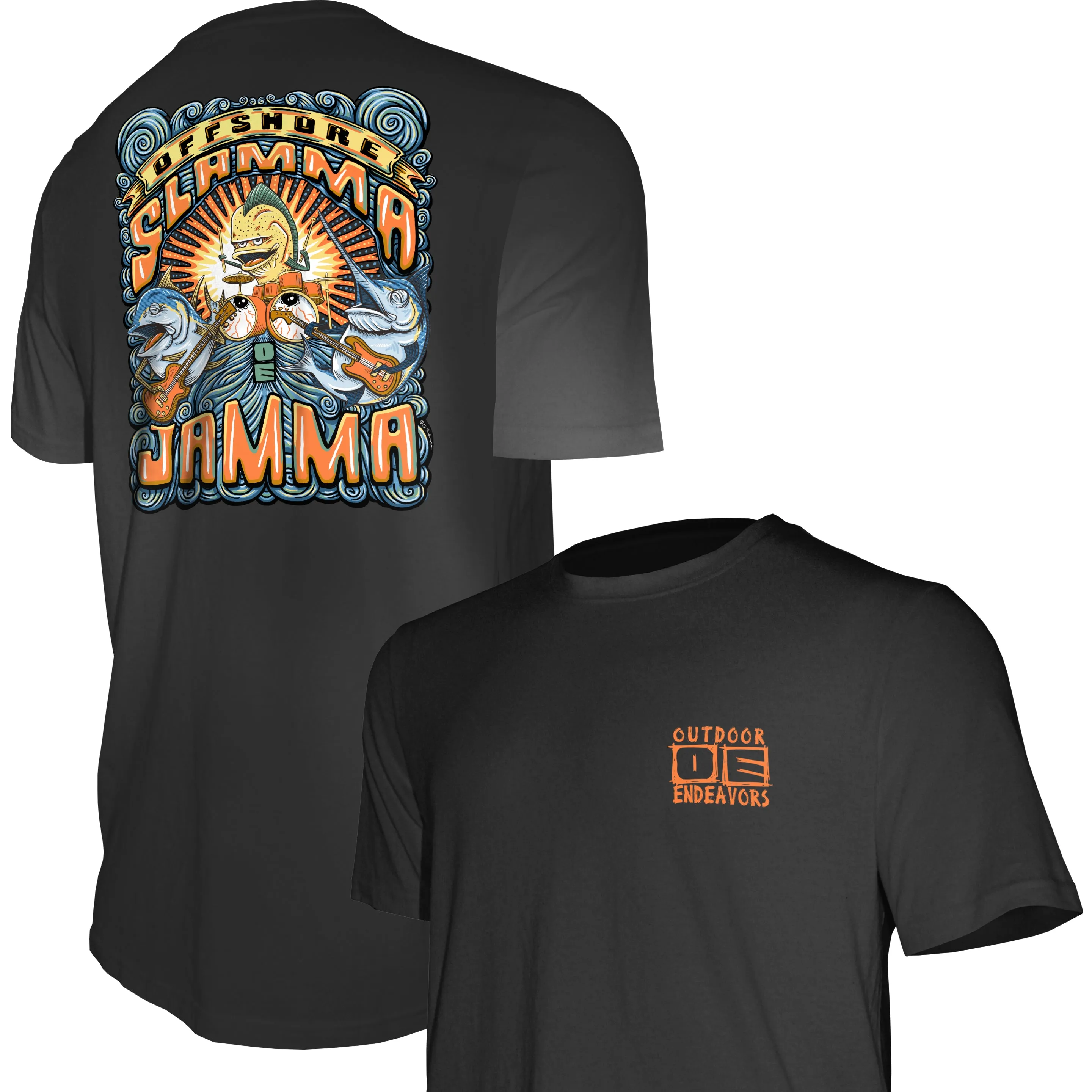 Outdoor Endeavors Attitude- Graphic Tee - Offshore Slamma Jamma