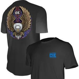 Outdoor Endeavors Patriotic - Graphic Tee - Diving Eagle