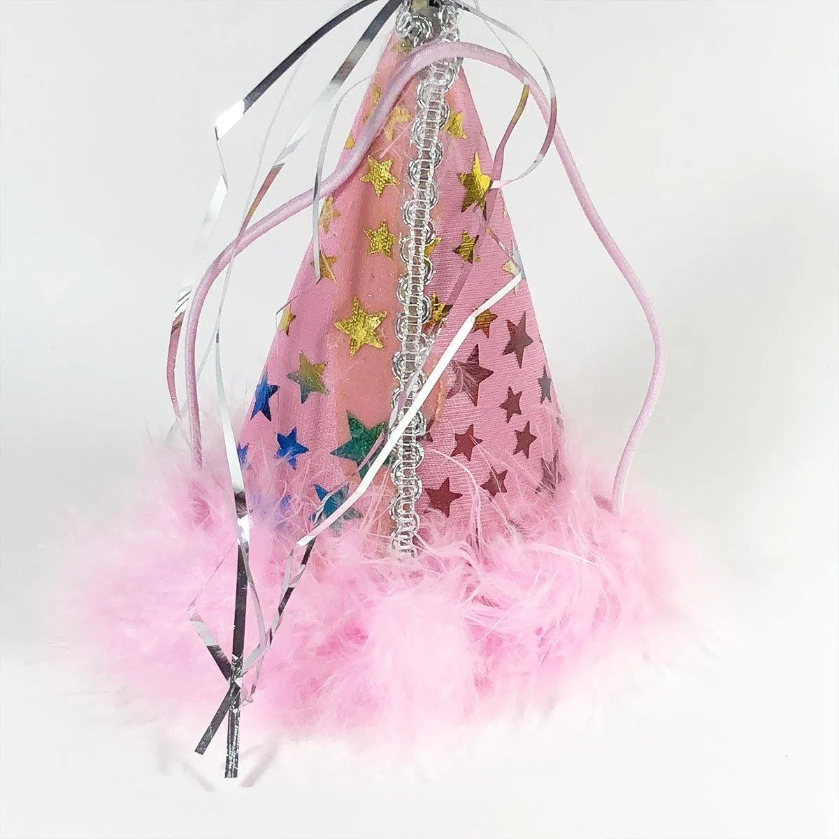 Pink Charming Pet Party Hat