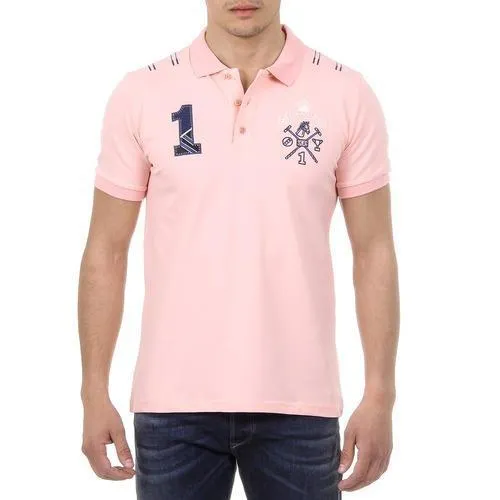 Pink S Ufford & Suffolk Polo Club Mens Polo Short Sleeves US008 PINK