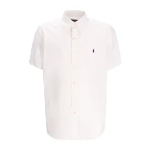 Polo Ralph Lauren Embroidery Logo White Short Sleeve Shirt