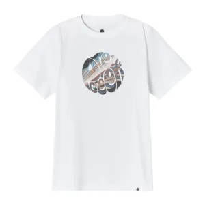 Pretty Green Printed Sundown Graphic Logo White T-Shirt