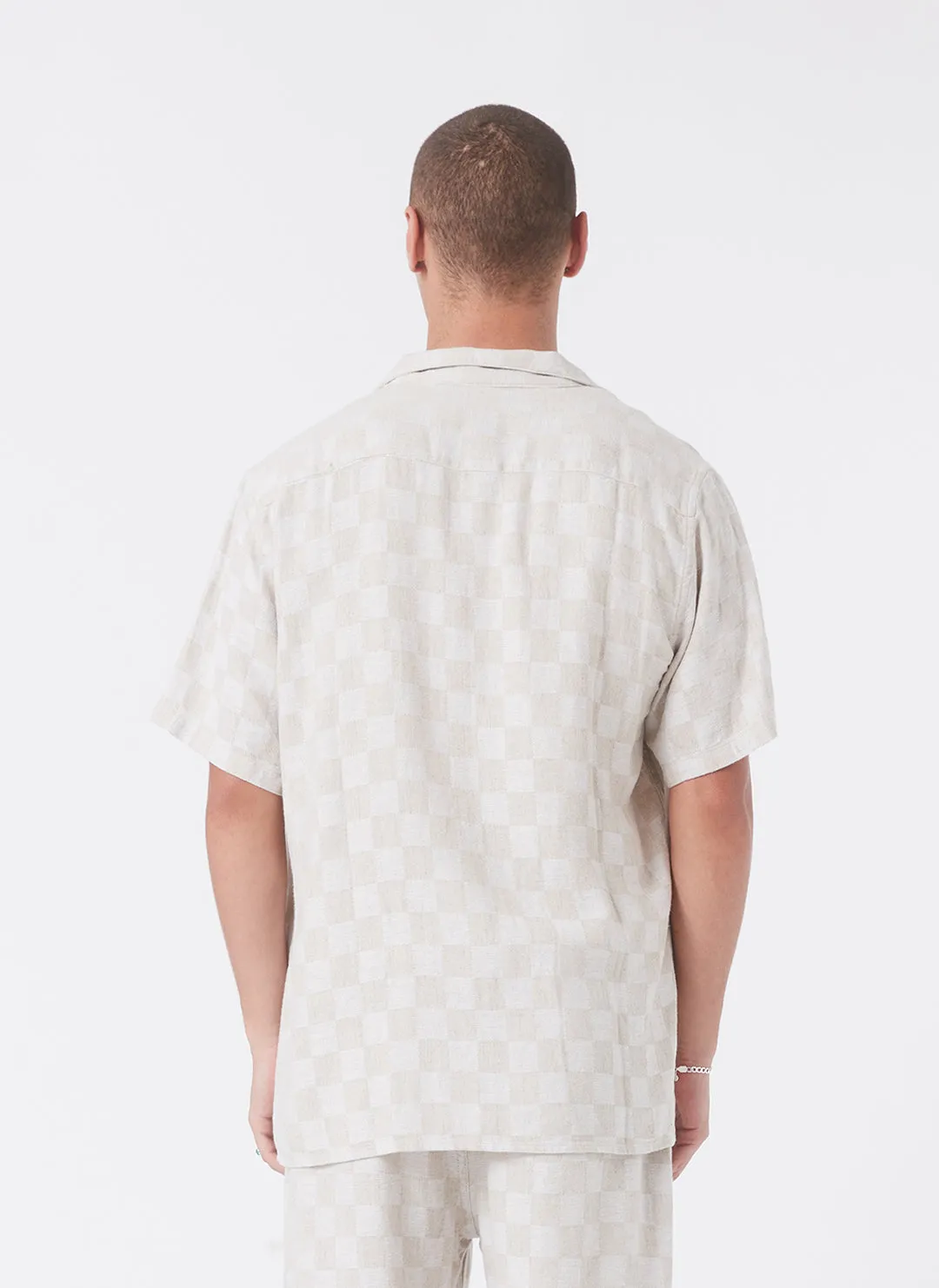 Resort Shirt Linen Checker