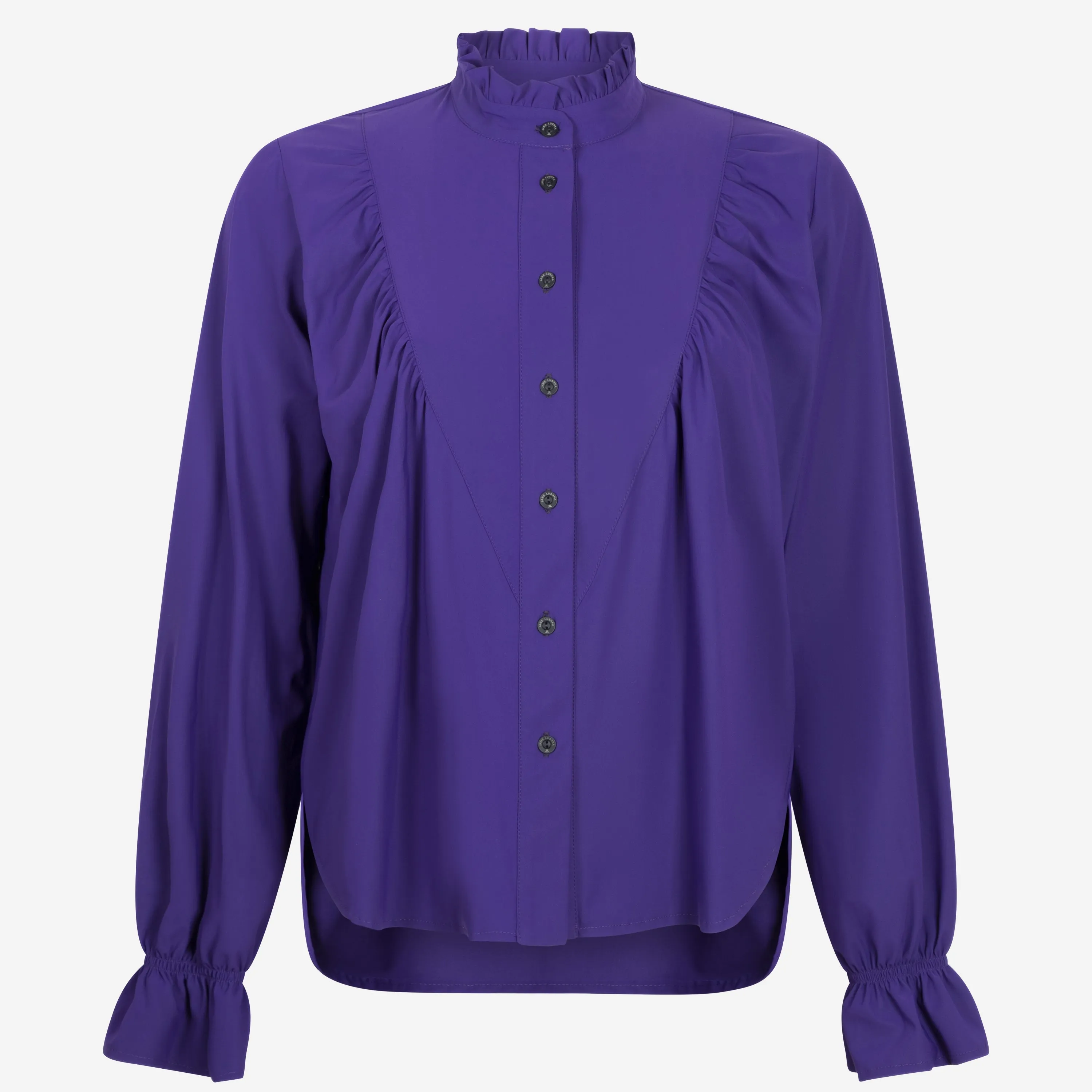 Roberta Blouse Technical Jersey | Purple