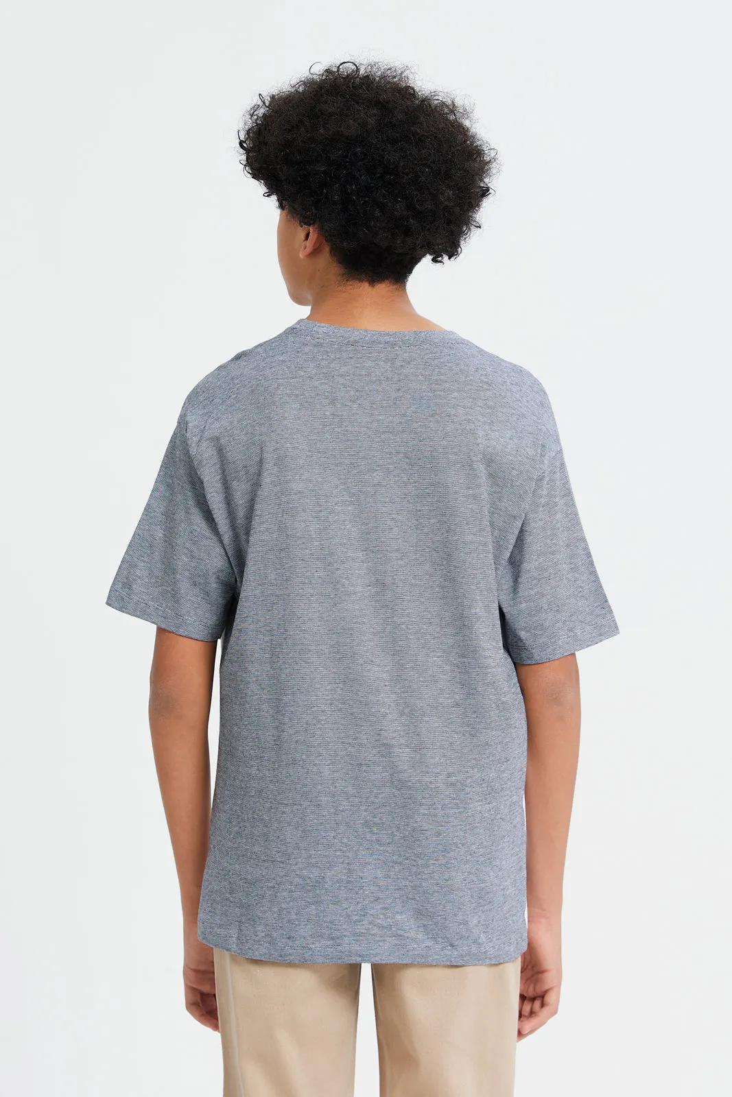 Senior Boys Grey Limited Edition Oversize T-Shirt