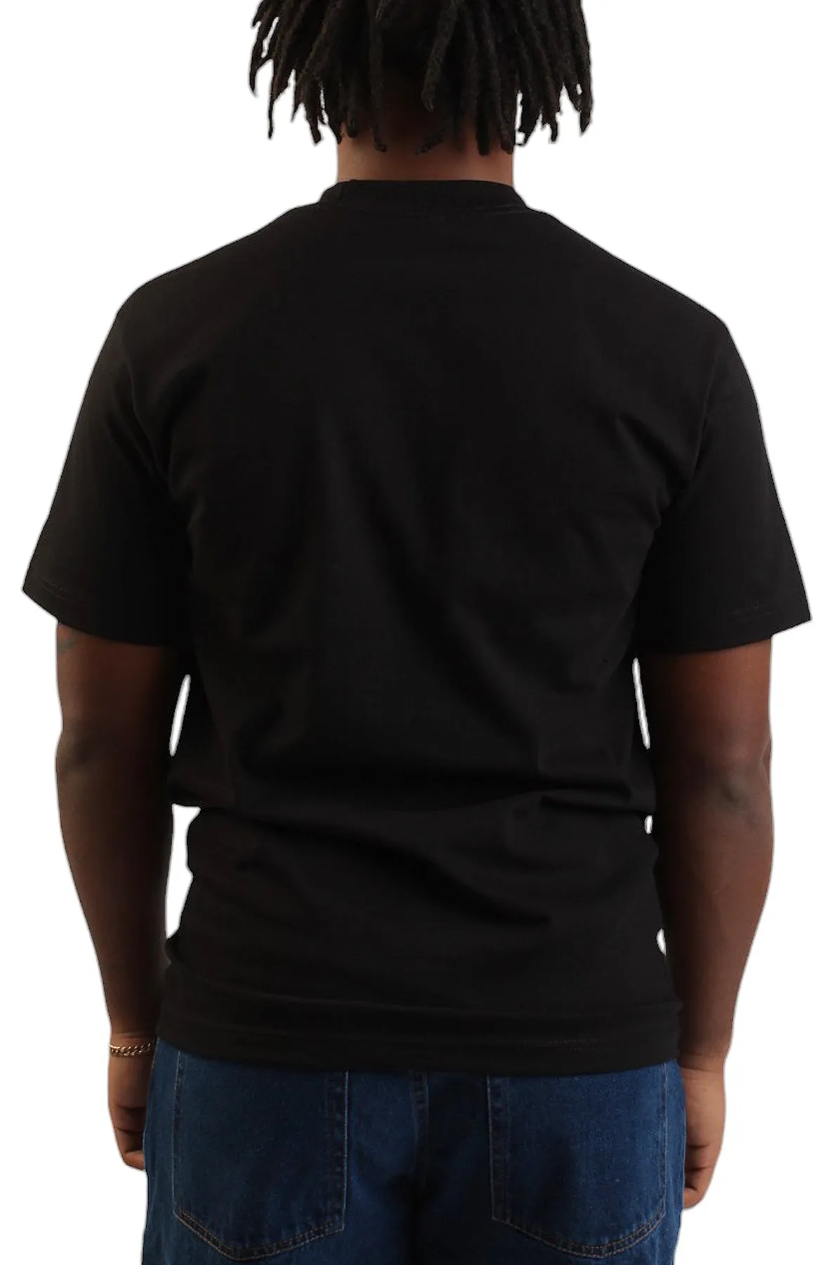 ShakaWear 7.5oz Max Heavyweight S/S T-Shirt Black | MLTD.com