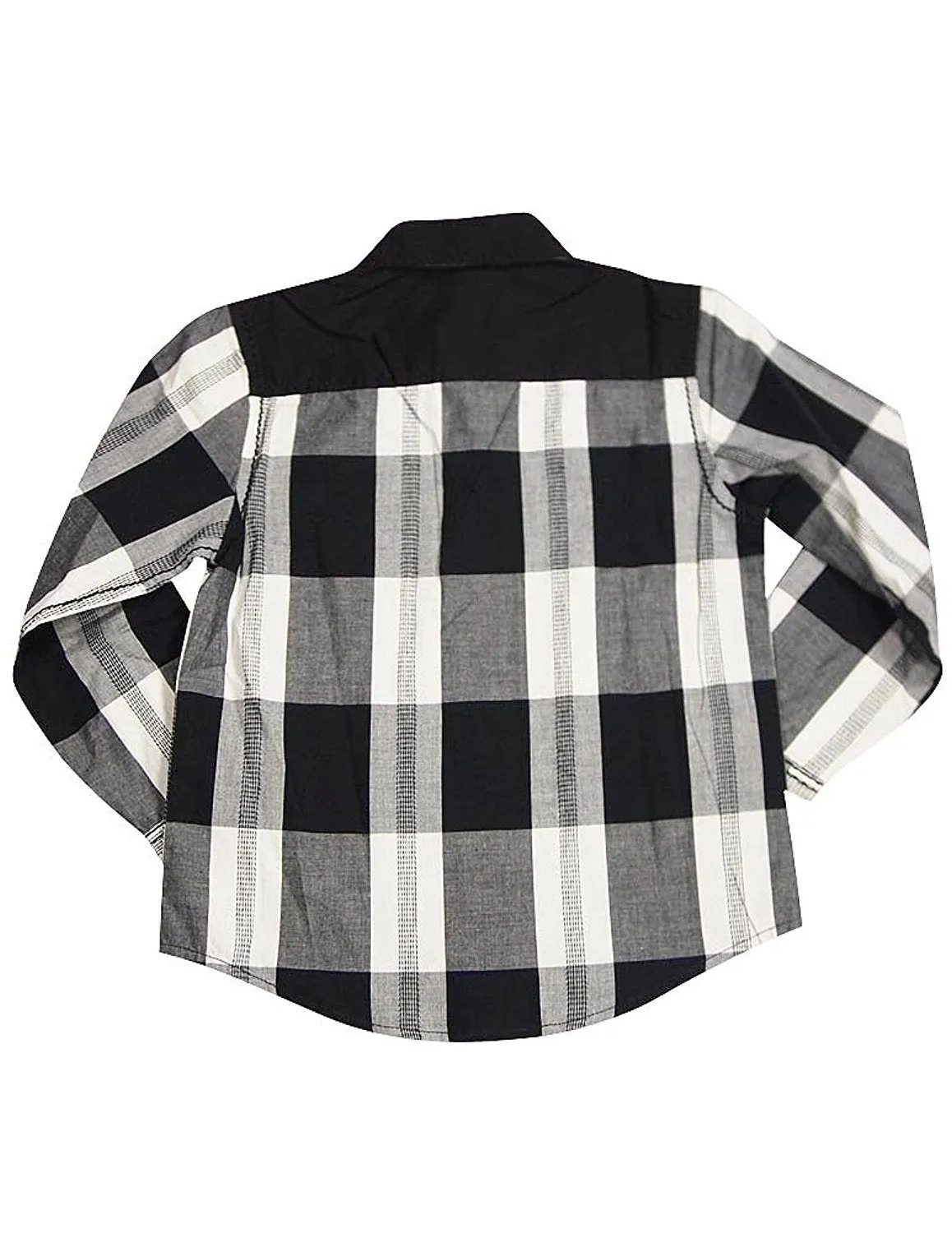 Smash - Little Boys Long Sleeve Western Inspired Shirt - 14 Color Combinations