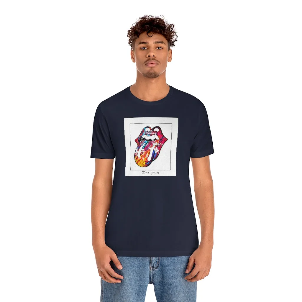 The Rolling Stones Unisex Jersey Short Sleeve Tee by Insignia